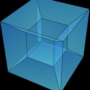 Projection of a four-dimensional hyper-cube